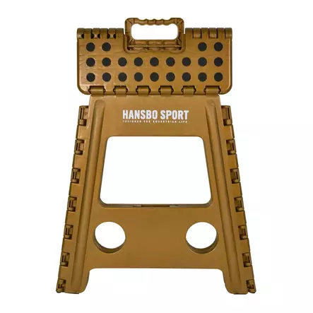 Jakkara kokoontaitettava kulta muovia Hansbo Sport - Telineet, lukot, jakkarat ja ripustimet - 7320276041150 - 2