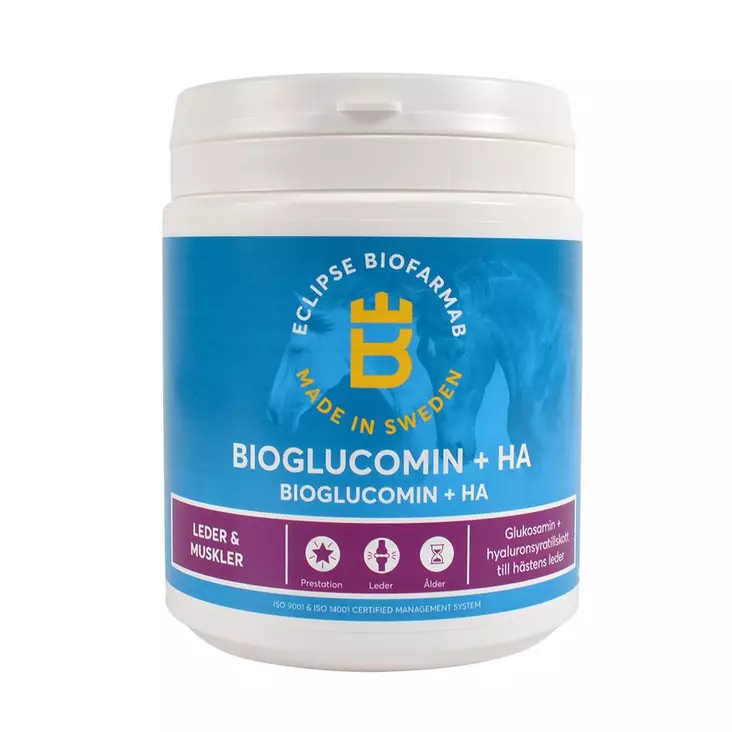 Bioglucomin + HA Eclipse Biofarmab - Erikoisruokavaliot nivelet ja luusto - 7330824009730 - 1