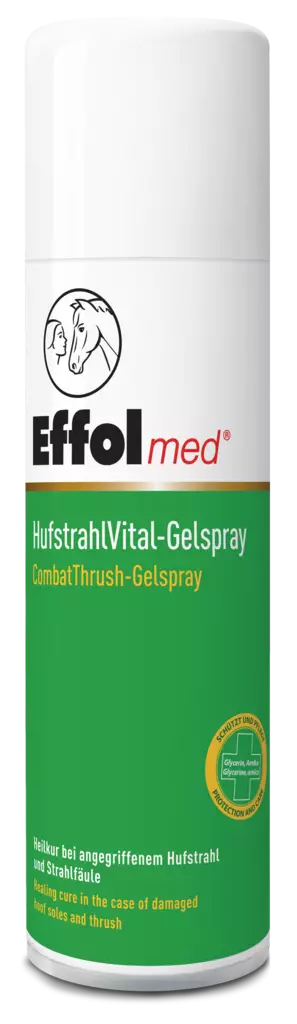Med HoofVital+ geelipsray 150 ml Effol - Hevosen kavionhoito - 4102460532100 - 1