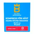 Haava/kompressitaitos eläimille 10 x 10cm Eclipse Biofarmab - Hevosen ensiapu ja ihonhoito - 7320276035531 - 1