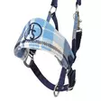 Hevosen riimu Emmy ruudullinen sininen Hansbo Sport - Hevosen riimut, kaulapannat ja narut - 7320276044861 - 2
