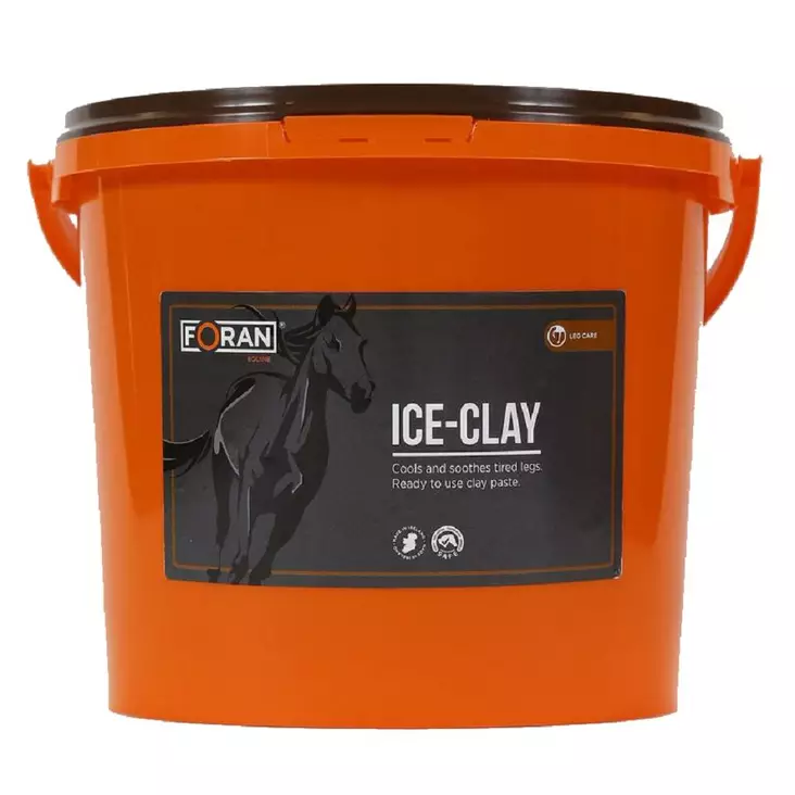 Ice - Clay savi 4kg Foran Equine - Hevosen lihasten ja jalkojenhoito - 5390998011641 - 1
