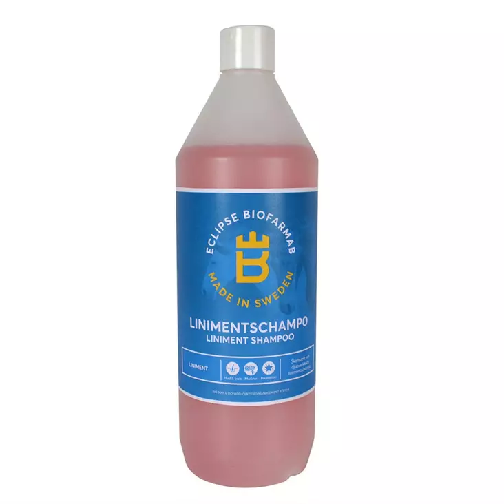 Linimenttishampoo hevoselle 1 l Eclipse Biofarmab - Hevosen pesu ja puhdistus - 7330824017391 - 1