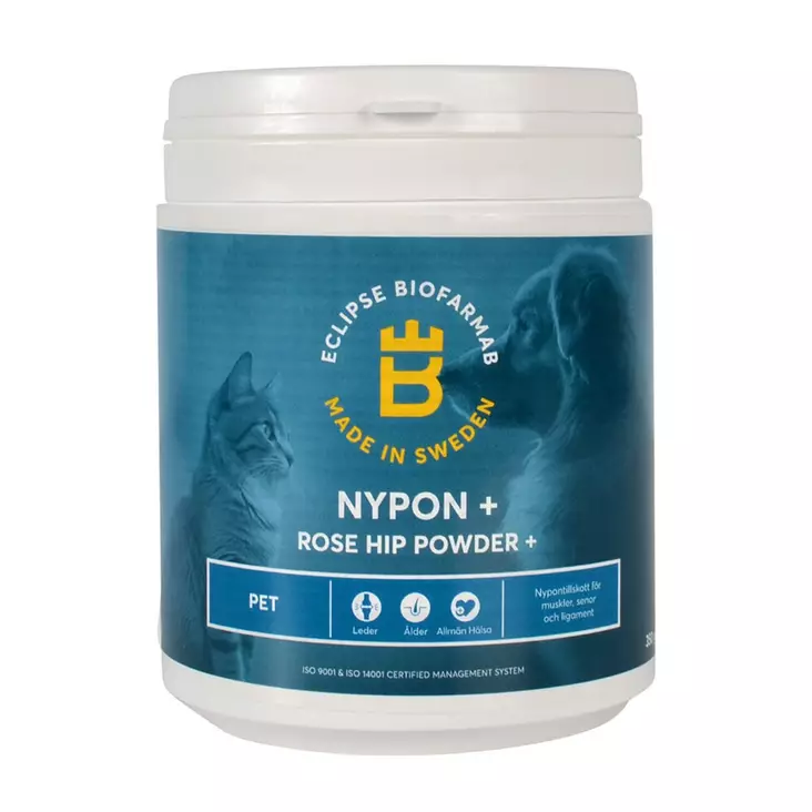 Nypon+ 350g Eclipse Biofarmab - Koiran lisäravinteet ja rehulisät - 7330824005411 - 1