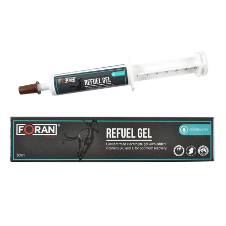 Refuel geeli 30ml elektrolyytti Foran Equine - Elektrolyytit, kilpahevoset - 5390998004681 - 1
