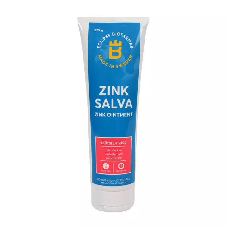 Sinkkisalva - Zinksalva Eclipse Biofarmab - Hevosen ensiapu ja ihonhoito - 7330824005701 - 1