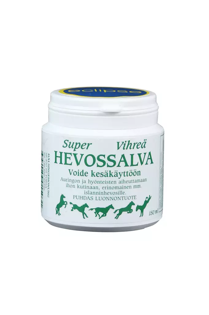 Superbra Vihreä Hevossalva - Grön Hästsalva Jenny's Salvor - Hevosen ensiapu ja ihonhoito - 7394489015031 - 1