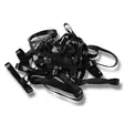 Letityskuminauhat 22mm 1800kpl musta Hansbo Sport - HEVONEN - 7320270227222 - 1