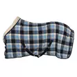 Fleeceloimi Emmy ruudullinen sininen Hansbo Sport - Hevosen loimet - 7320276044922 - 1