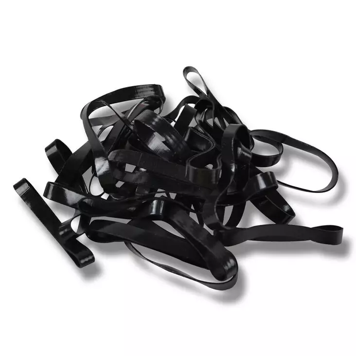 Letityskuminauhat 22mm 1800kpl musta Hansbo Sport - HEVONEN - 7320270227222 - 1