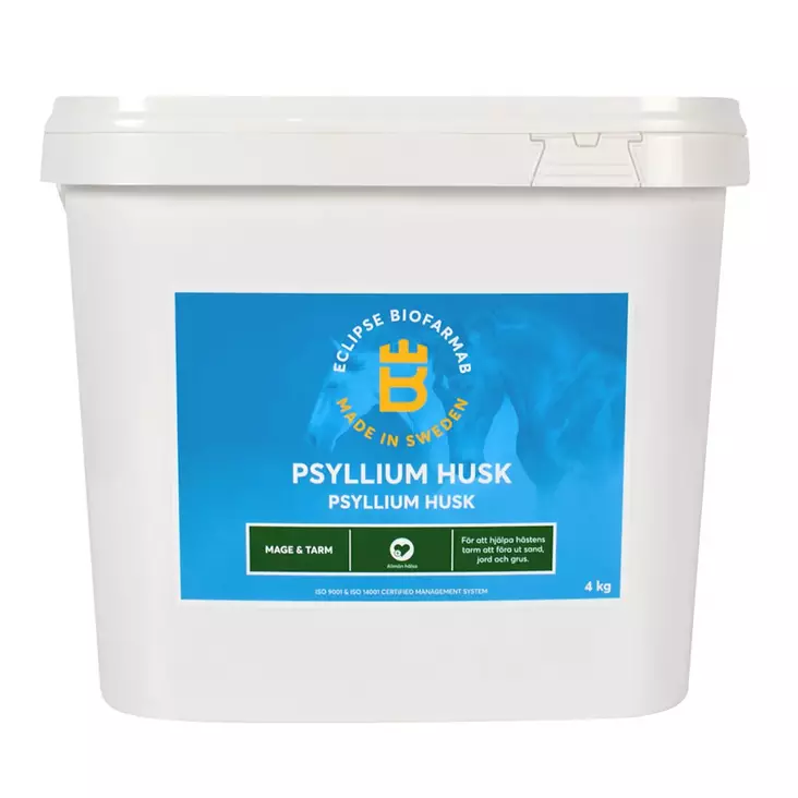 Psyllium Husk Kuorijauhe 4kg Eclipse Biofarmab - Erikoisruokavaliot ruuansulatuskanavalle - 7330824059452 - 1