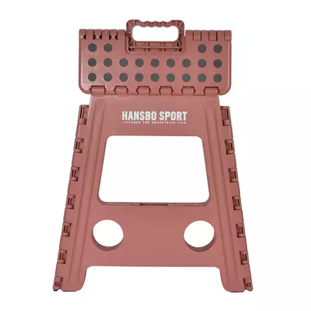 Jakkara kokoontaitettava roosa muovia Hansbo Sport - Telineet, lukot, jakkarat ja ripustimet - 7320276041143 - 2