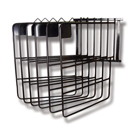 Loimiteline 6 loimelle 90x70cm musta - Telineet, lukot, koukut ja ripustimet - 7320277802033 - 1