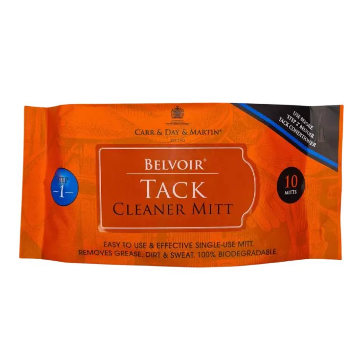 Belvoir Tack Cleaner Mitt "Step 1" pesukintaat Carr & Day & Martin - Hevosen varusteiden hoito - 5390119090173 - 1