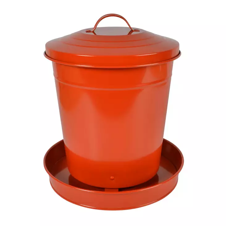 Ruokinta - automaatti 6 kg, metallinen, punainen Gaun - Ruokinta-automaatit - 8435039003203 - 1