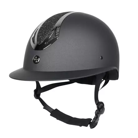 Ratsastuskypärä Victory Glimmer musta Hansbo Sport - Päähineet ja kypärät - 7320276038174 - 1