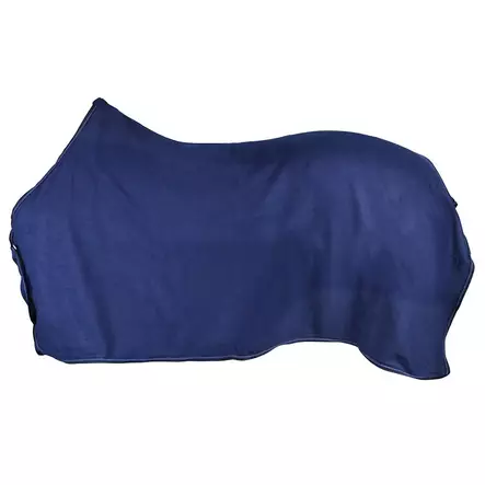 Fleeceloimi etuläpällä 145cm sininen HS Hansbo Sport - Hevosen loimet - 7320276039324 - 1