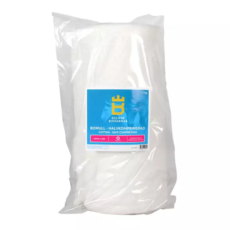 Pumpulirulla 35cm leveä 1kg Eclipse Biofarmab - Hevosen ensiapu ja ihonhoito - 7330824009624 - 1