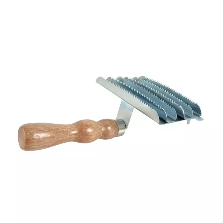 Metallinen karsta Borstiq Farm - Hevosen harjat, suat ja letitys - 7330824005794 - 1