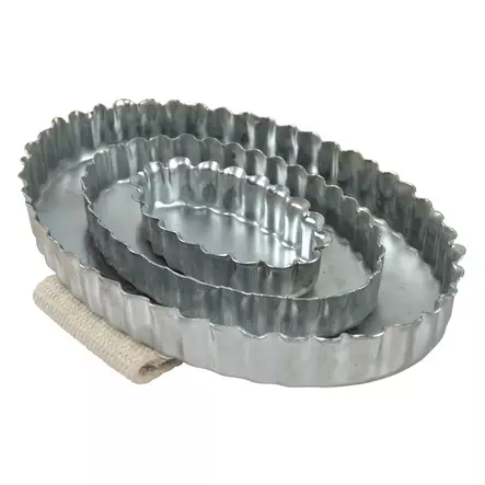 Metallinen suka ovaali Borstiq Farm - Hevosen harjat, suat ja letitys - 7320276032615 - 2