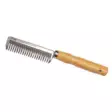 Harjakampa 12mm metallia / puuvarsi Hansbo Sport - Hevosen harjat, suat ja letitys - 7320278135925 - 1