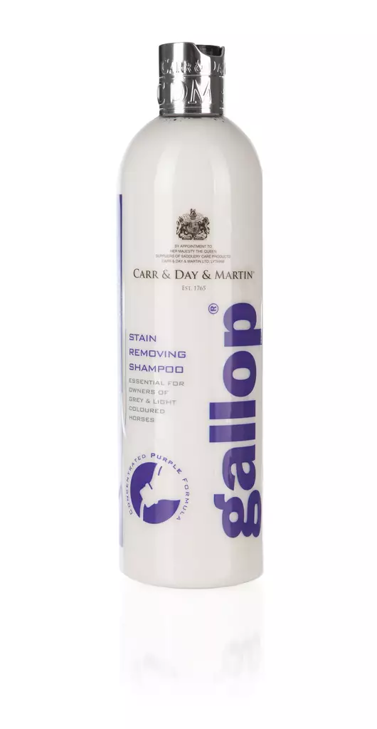 Gallop Stain Removing shampoo 500ML Carr & Day & Martin - Hevosen pesu ja puhdistus - 5021544001365 - 1