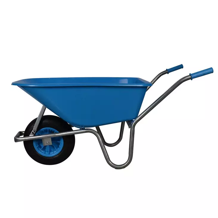 Kottikärry muovia 100L sininen Willab - Luudat, talikot ja kottikärryt - 7320276036255 - 1