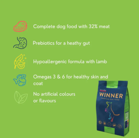 Adult Sensitive Lamb Winner - Koiran kuivaruuat - 5390119012366 - 2