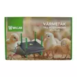 Lämpölevy tipuille 30 × 40 cm 30 W säädettävillä jaloilla Willab - Kotieläinten lämpövalaisimet ja lamput - 7320276040696 - 1