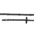 Ohjat Reflex heijastavat nahka - grip ruskea Hansbo Sport - Hevosen heijastimet - 7320276033896 - 2