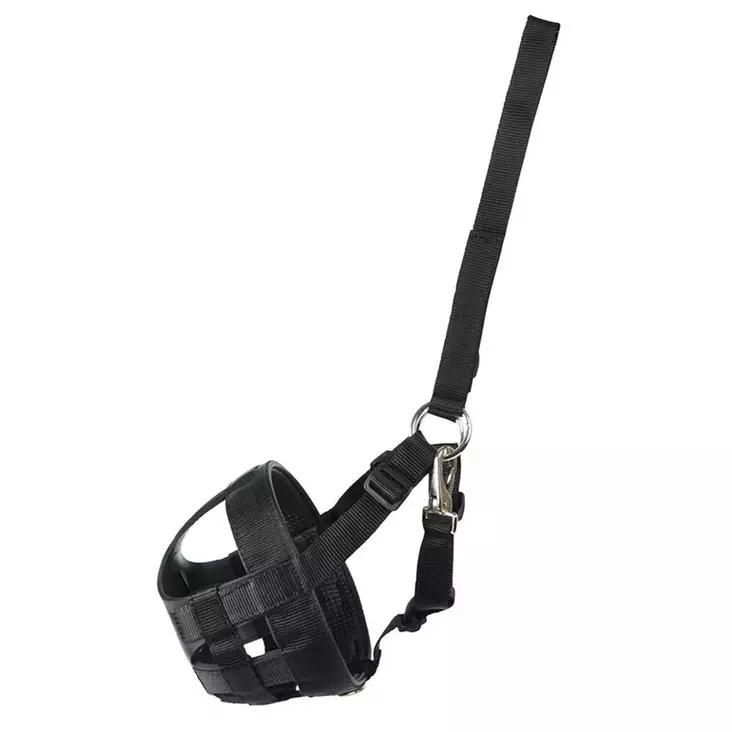 Hevosen kuonokoppa Airflow musta Hansbo Sport - Green Guard - maskit ja kuonokopat - 7320276045196 - 1