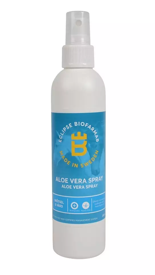 Aloe Vera Spray 99% 200ml Eclipse Biofarmab - Hevosen ensiapu ja ihonhoito - 7330824005626 - 1