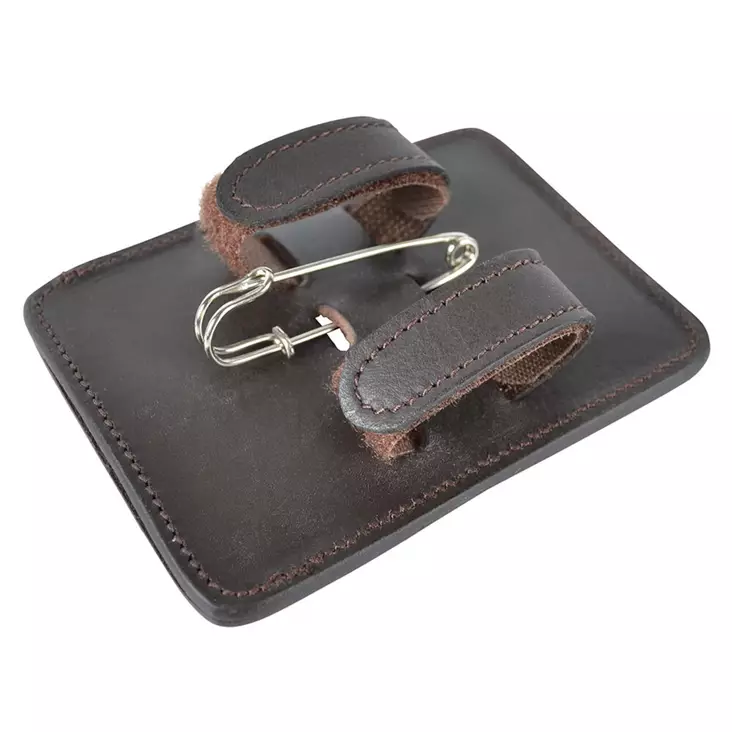 Kilpailunumero 4-numeroinen neliö strasseilla, ruskea Hansbo Sport - Hevosen satulatarvikkeet - 7320276044656 - 1