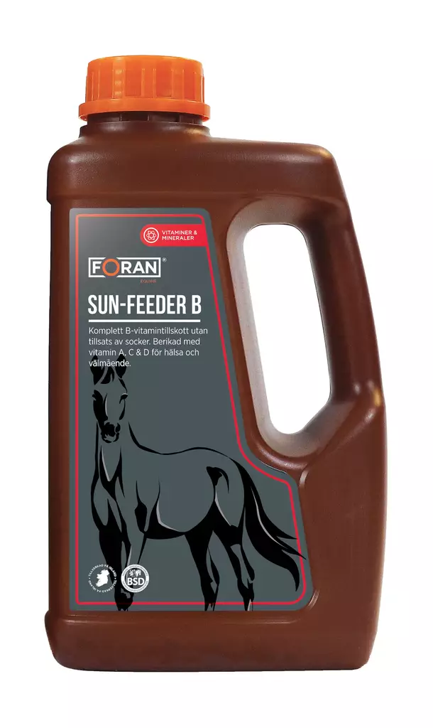 SUN Feeder B Foran Equine - Vitamiini ja hivenainetäydennysrehut - 5390998011146 - 1