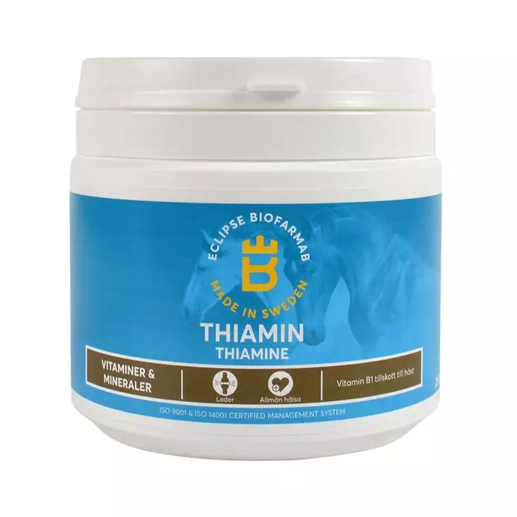 Thiamin - Tiamiini B1-vitamiini Eclipse Biofarmab - Vitamiini ja hivenainetäydennysrehut - 7330824010316 - 2