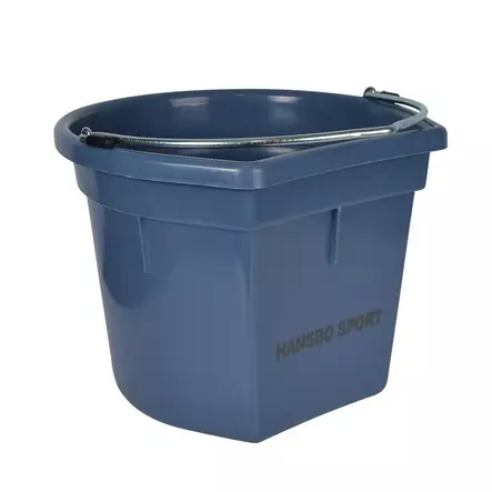 Muoviämpäri suora sivu 20L kyyhkynsininen Hansbo Sport - Hevosen juoma-astiat ja -automaatit - 7320276035517 - 1