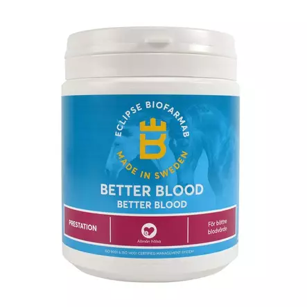 Better Blood 400g Eclipse Biofarmab - Erikoisruokavaliot mm. hengitys, rauta - 7330824009167 - 1