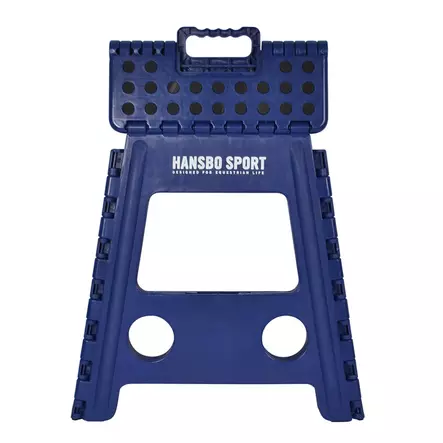 Jakkara kokoontaitettava sininen muovia Hansbo Sport - Telineet, lukot, jakkarat ja ripustimet - 7320276041167 - 2