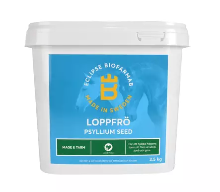Psyllium siemenvalmiste Eclipse Biofarmab - Erikoisruokavaliot ruuansulatuskanavalle - 7330824005497 - 1