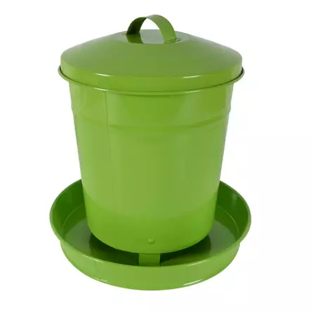 Ruokinta - automaatti 4 kg, metallinen, vihreä Gaun - Ruokinta-automaatit - 8435039003197 - 1