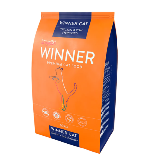 Adult Cat Sterilised Chicken Fish Winner - Kissan kuivaruuat - 5390119014117 - 1