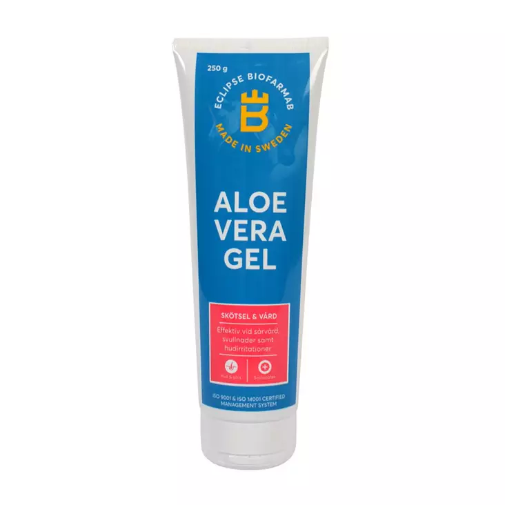 Aloe Vera geeli tuubi 250g Eclipse Biofarmab - Hevosen ensiapu ja ihonhoito - 7330824005657 - 1