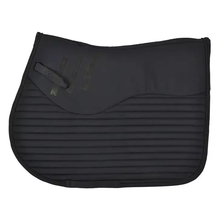 Satulahuopa Non-Slip kiinteällä pehmusteella hyppy/yleis musta Hansbo Sport HS - Hevosen satulatarvikkeet - 7320276047787 - 1