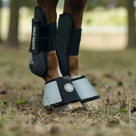 Heijastavat putsit harmaa Hansbo Sport - Hevosen heijastimet - 7320276031168 - 2