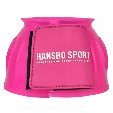 Kumiputsit Neon tarrakiinnityksellä pinkki Hansbo Sport HS - Hevosen suojat ja putsit - 7320276048098 - 2