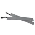Ohjasheijastimet 2kpl harmaa Hansbo Sport - Hevosen heijastimet - 7320276039768 - 1