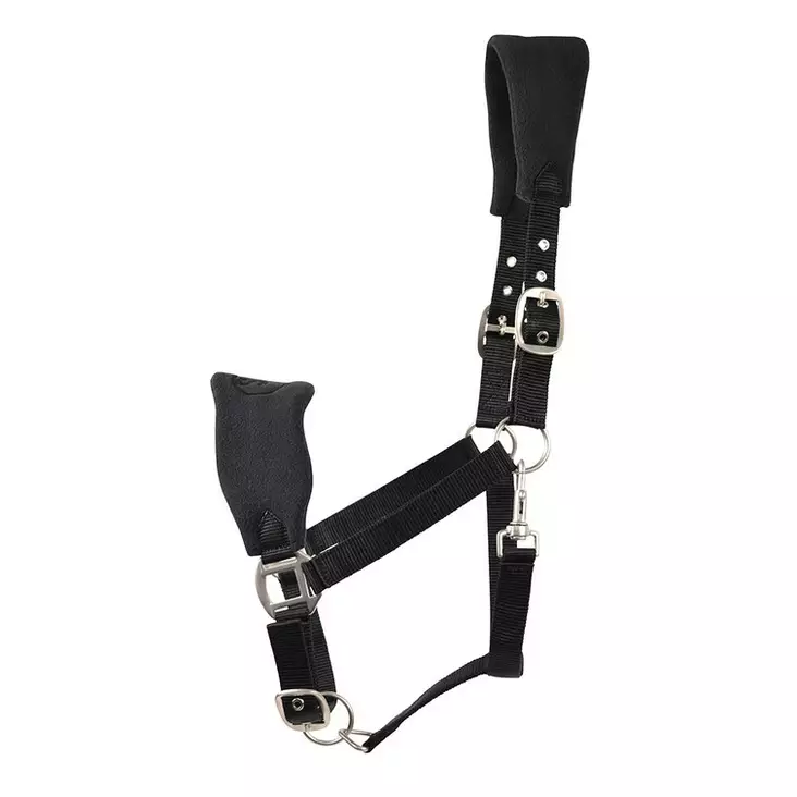 Riimu Emma nylon PONY musta HS - HEVONEN - 7320276038495 - 1