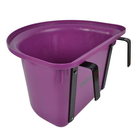 Ruokinta-astia 14L pidikkeillä liila Hansbo Sport - Juoma - ja ruokinta - astiat - 7320276020919 - 1