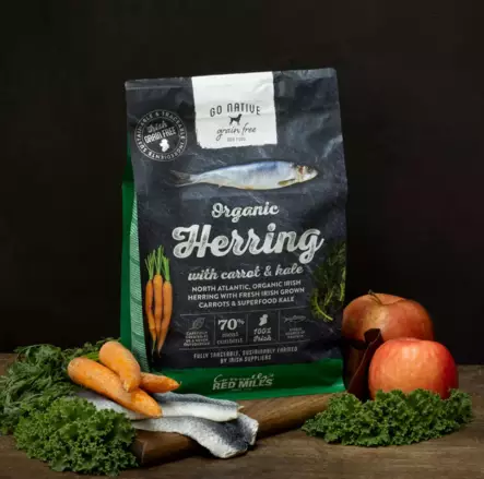 Adult Herring with Carrot and Kale Go Native - Koiranruuat, lisäravinteet ja herkut - 5390119011819 - 2