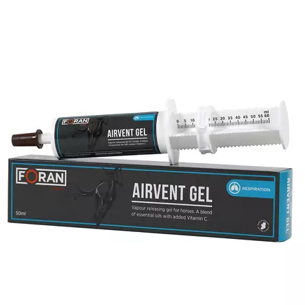 Airvent geeli 50ml Foran Equine - Erikoisruokavaliot mm. hengitys, rauta - 5390998003509 - 1